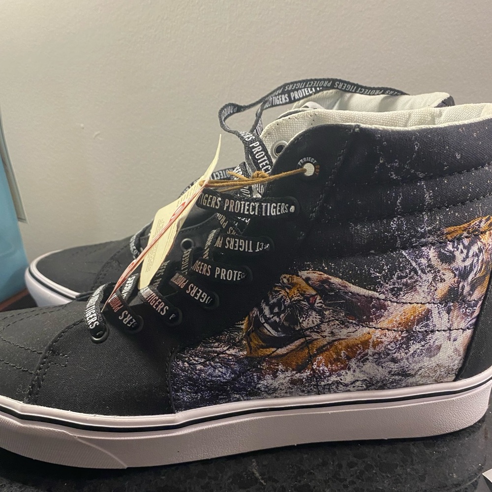 New Vans high top sneakers